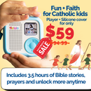 Christ is King offer! Save $36 on your HeWo Player + Silicone Cover